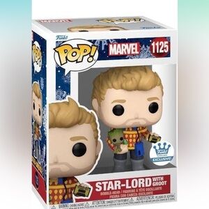 Funko Pop! Marvel: The Guardians of the Galaxy - Star-Lord with Groot